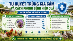 Tụ huyết trùng gia cầm và cách phòng bệnh hiệu quả giúp bảo vệ đàn nuôi