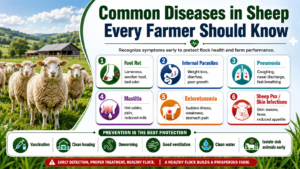 Common Diseases in Sheep Every Farmer Should Know for Better Flock Health